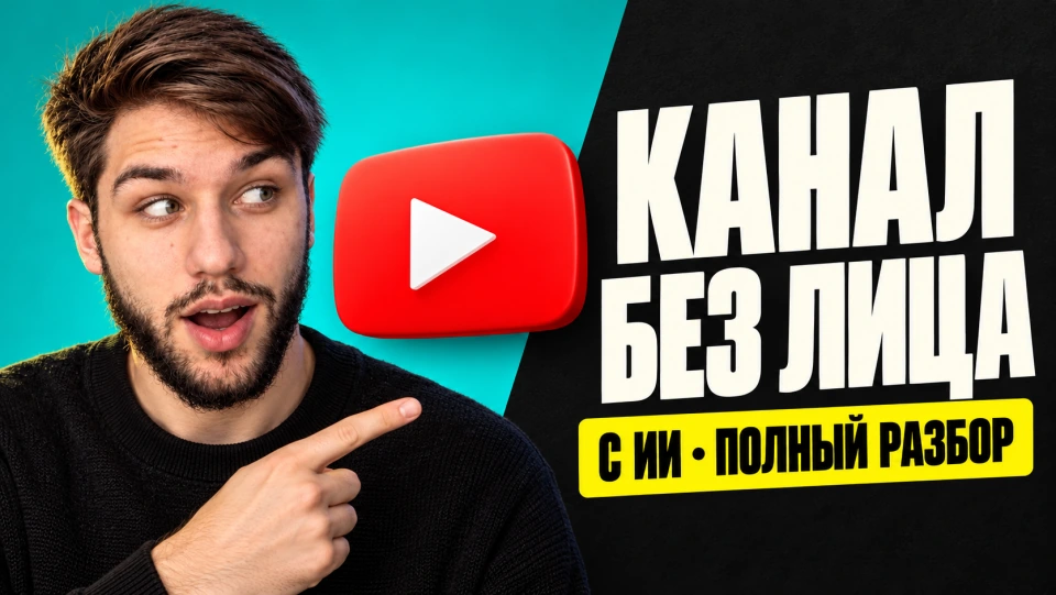 YouTube-канал без лица с ИИ: полный разбор